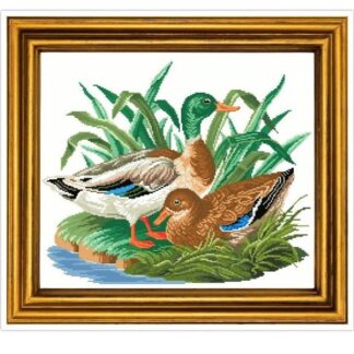 Bruno Bornev Cross Stitch Pattern - PDF Counted Antique Cross Stitches - Berlin Embroidery