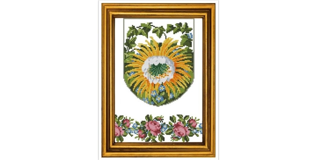 L.W. Wittich Cross Stitch Pattern - PDF Counted Antique Cross Stitches - Berlin Embroidery 1809-1858
