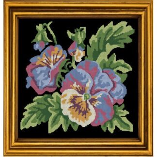 Anyutki Flower Cross Stitch Pattern - PDF Counted Antique Cross Stitches - Berlin Embroidery