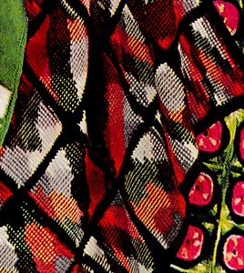 Vintage Crochet Pattern Afghan Palette - Country Home Decor - PDF English
