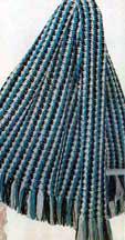 Vintage Crochet Pattern Afghan Plaid Hi-Fi Companions - Country Home Decor - PDF English